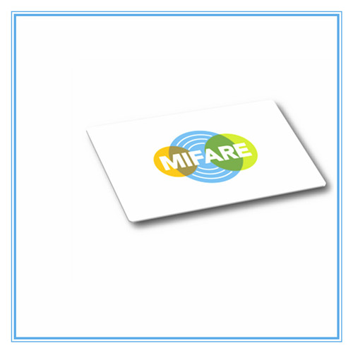 MIFARE PLUS EV1 2K card manufacturer, 7 BYTE UID RFID card , buy white gloss PVC card 